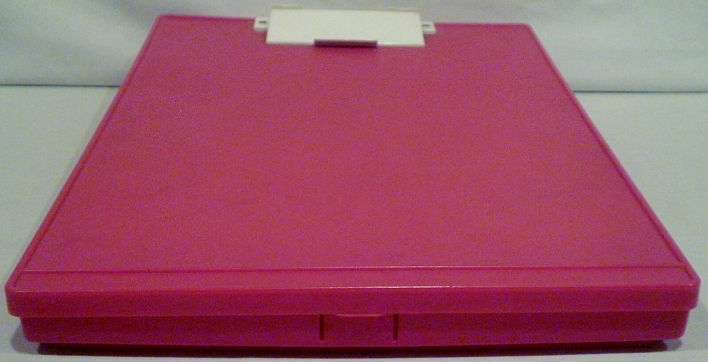 Sun Hill Industries Storage Clipboard Red