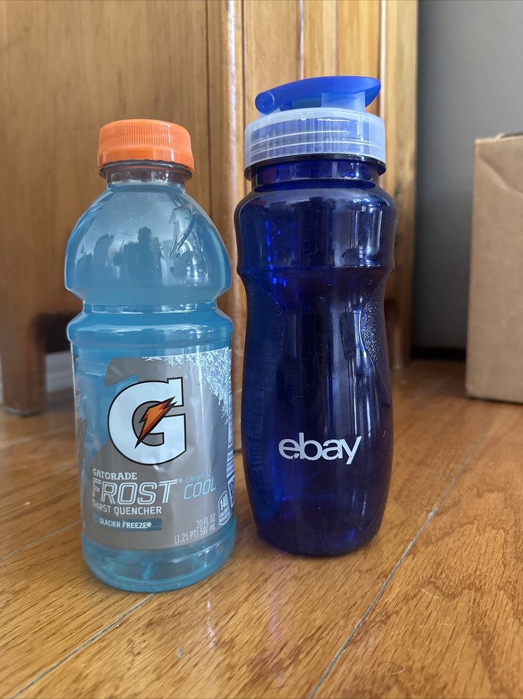 Reusable Ebay Blue Active Sport Water Bottles