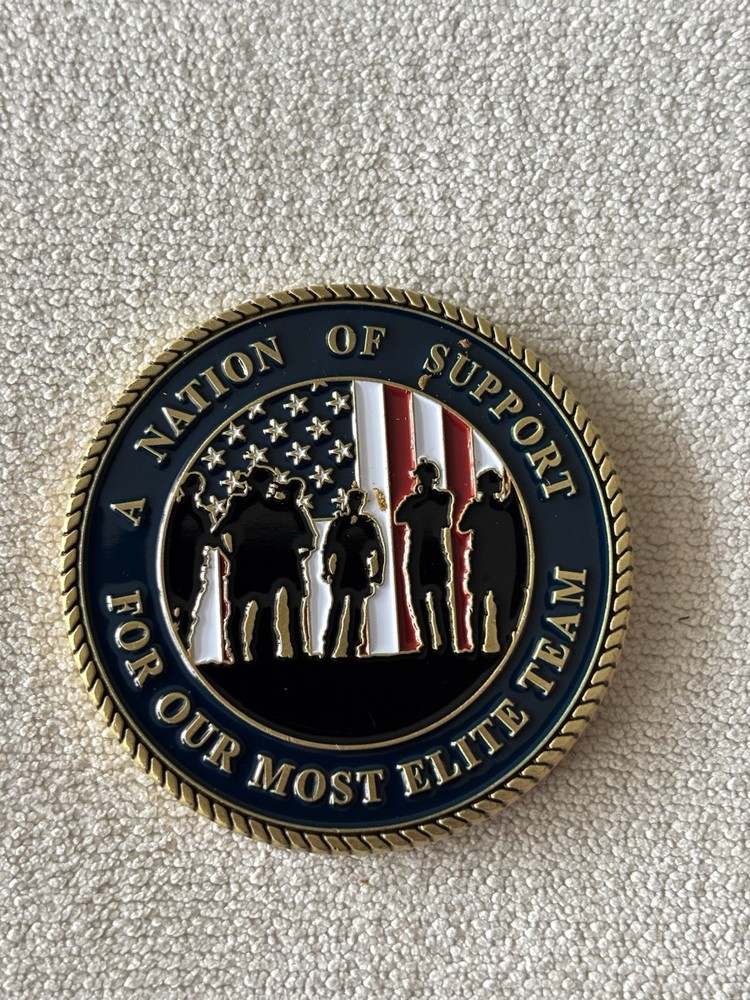 Navy Seal Foundation Teammate Challenge Coin
