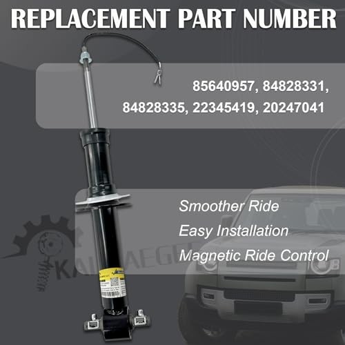 2PCS Front Shock Strut Absorbers with Magnetic Ride Front Shock Absorbers