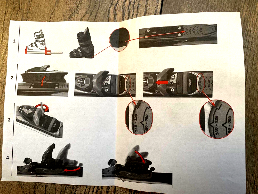 Ski bindings Look AIS 11 3.5 - 11 din