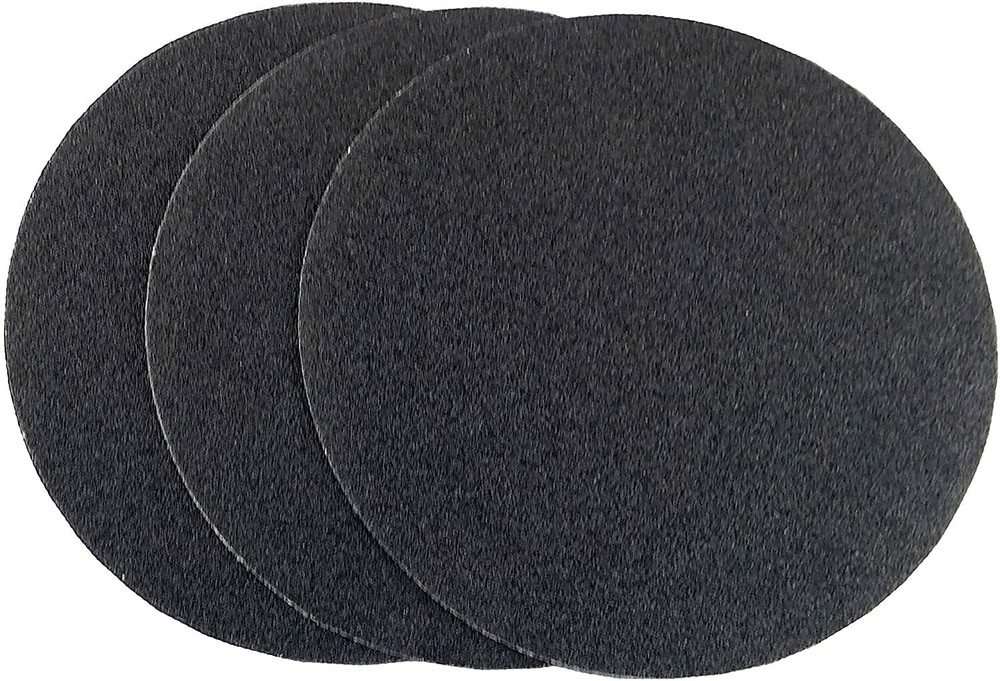 Starcke Premium 4 Inch Hook and Loop Grip Sanding Discs Black Silicon Carbide