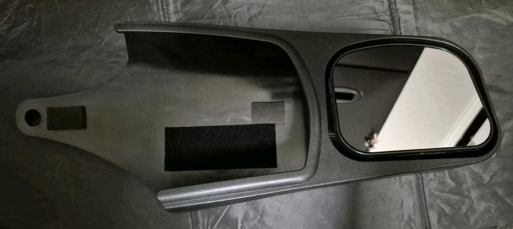 Longview Custom Towing Mirrors -Slip On-Driver &Passenger Side- GM 2014-current
