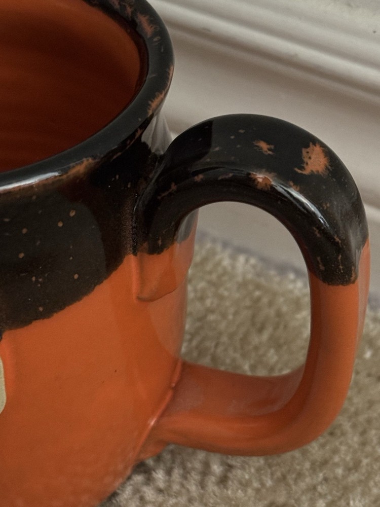 Grateful Dead SYF Pumpkin Java Taster Pottery Mug! Grateful Dead