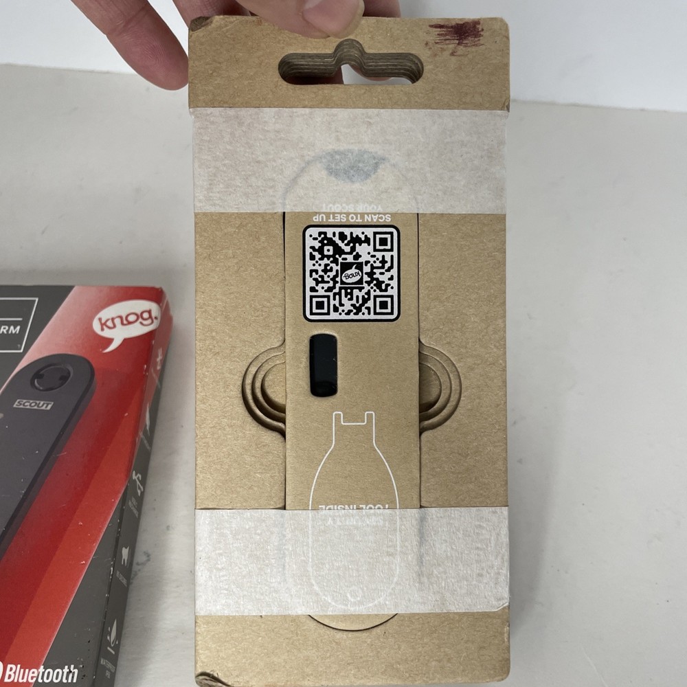 KNOG Scout Bicycle Alarm and Finder Security System