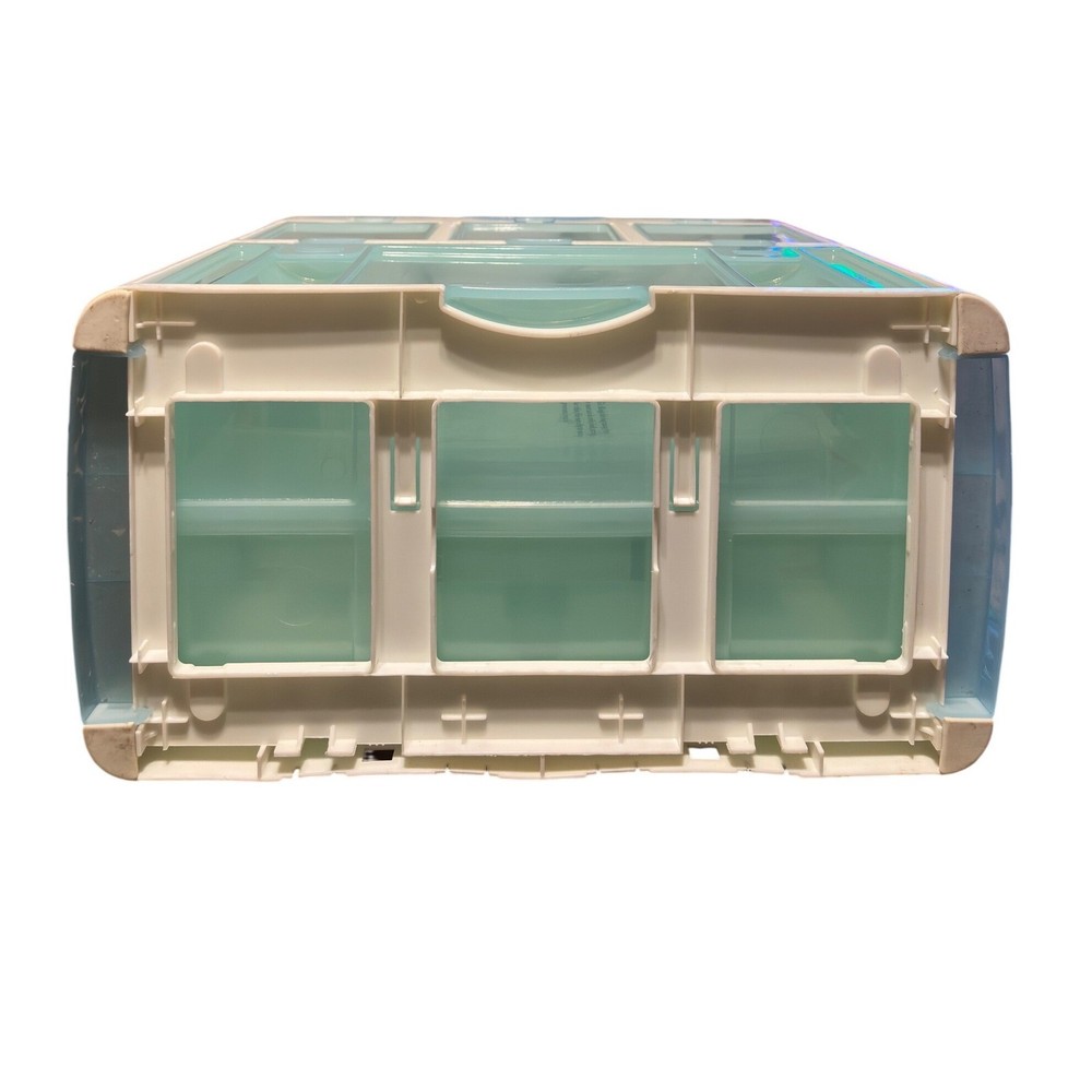 Wilton Ultimate Tool Caddy Cake Decorating Organizer Light Teal Green