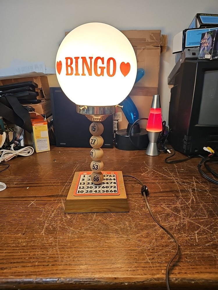 Love Bingo Table Lamp.