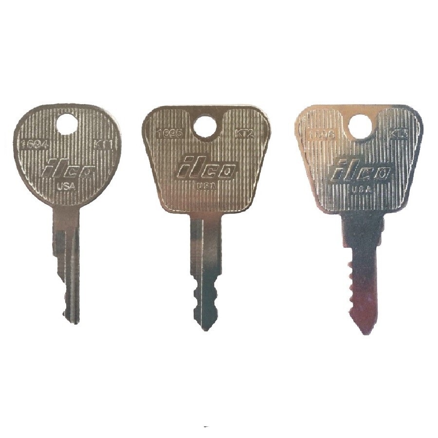 Kioti Tractor Ignition Key Set 3 Keys