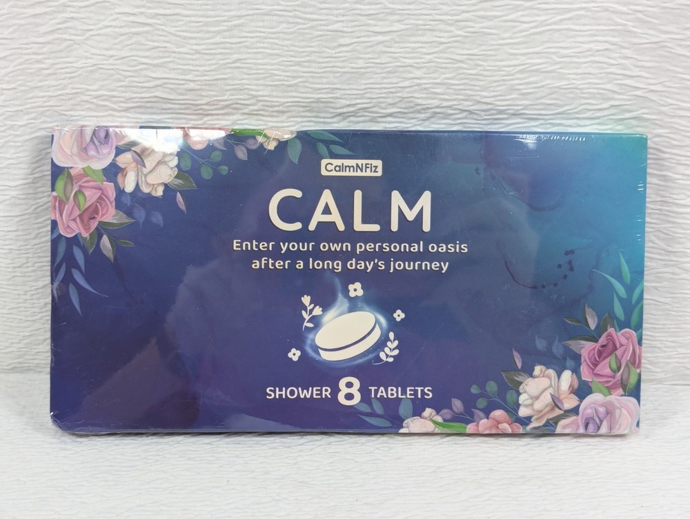 Calm Shower Tablets - CalmNFiz - 8 shower steamer tablets