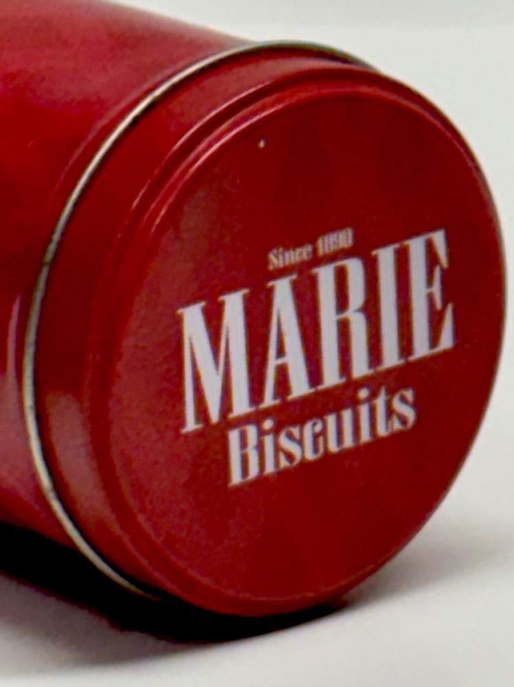 Karen Volf Marie Biscuits Collectible Tin Empty