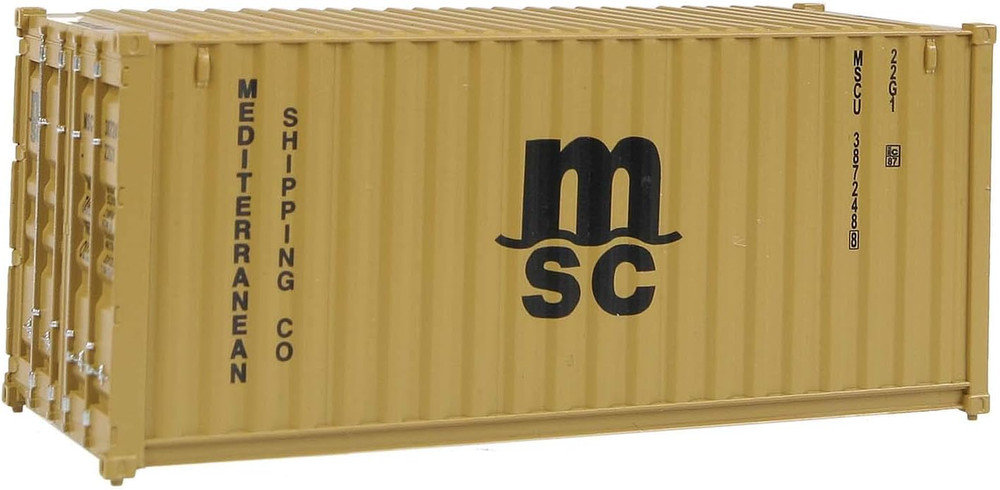 RS MSC BRN Container, 20', Mediterranean Shipping Co.