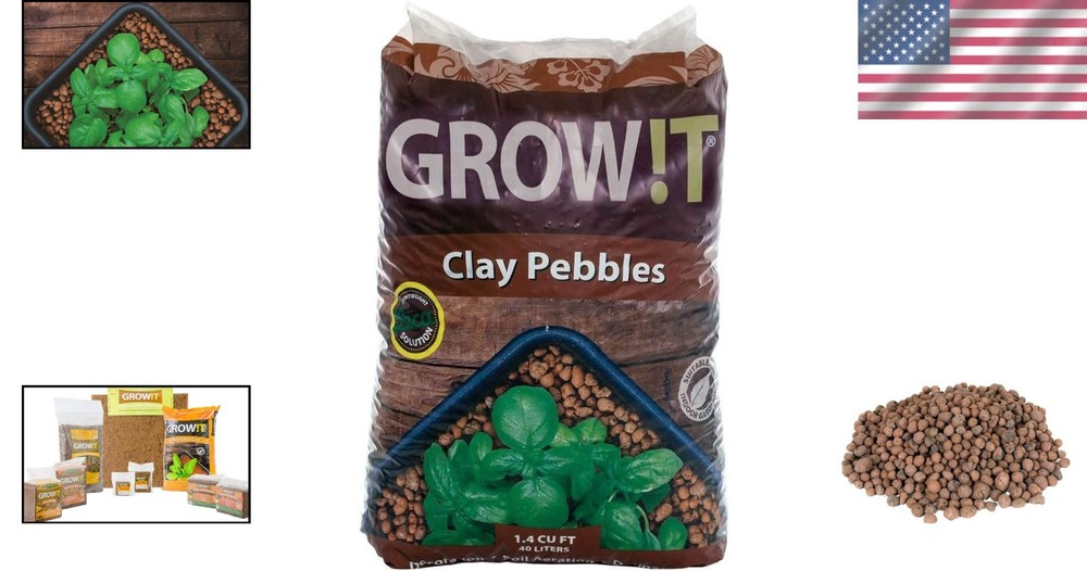 Natural Clay Pebbles - Hydroponics