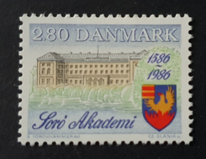 1986 DENMARK DANMARK SORO ACADEMY VF MNH