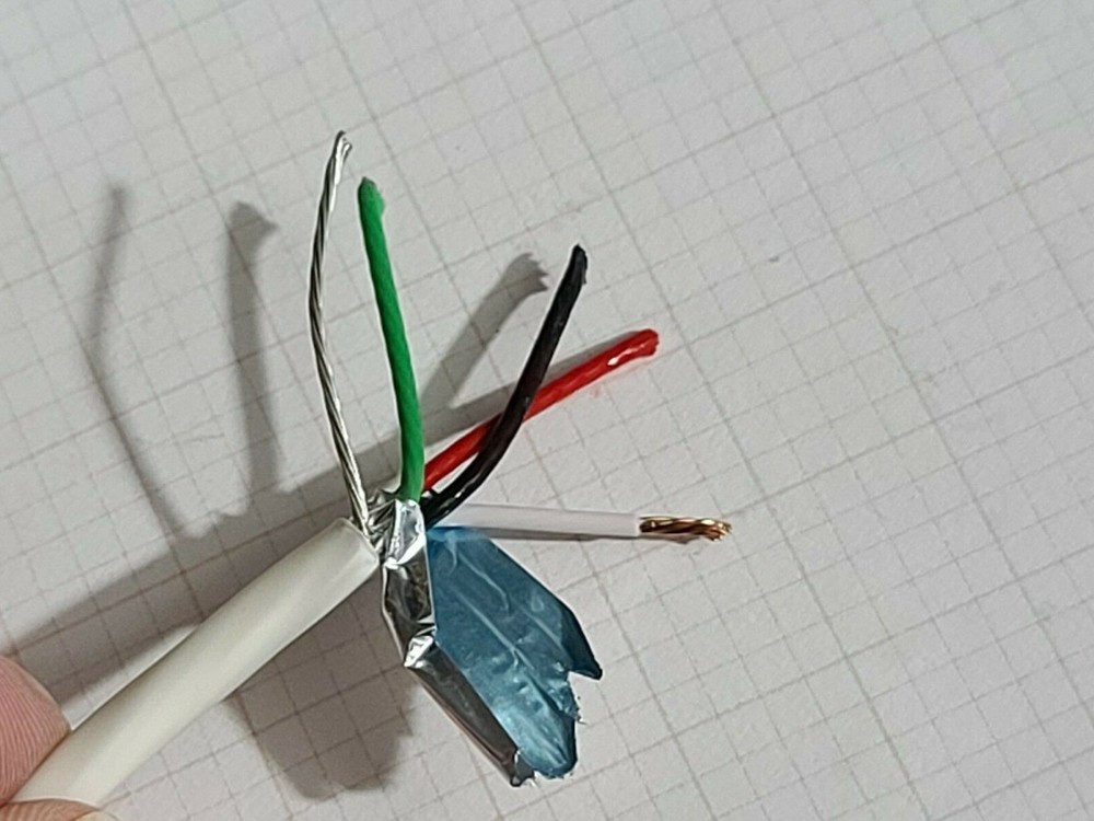 Belden Wire 6302FC 18/4C Shielded Control/Security/Audio Cable Plenum White/25ft