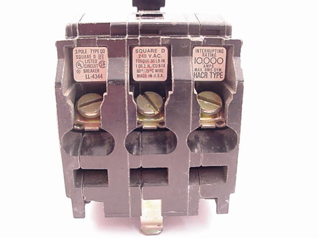 Square D QO320 Three Pole 20 Amp Stab Lock Ships on the Same Day