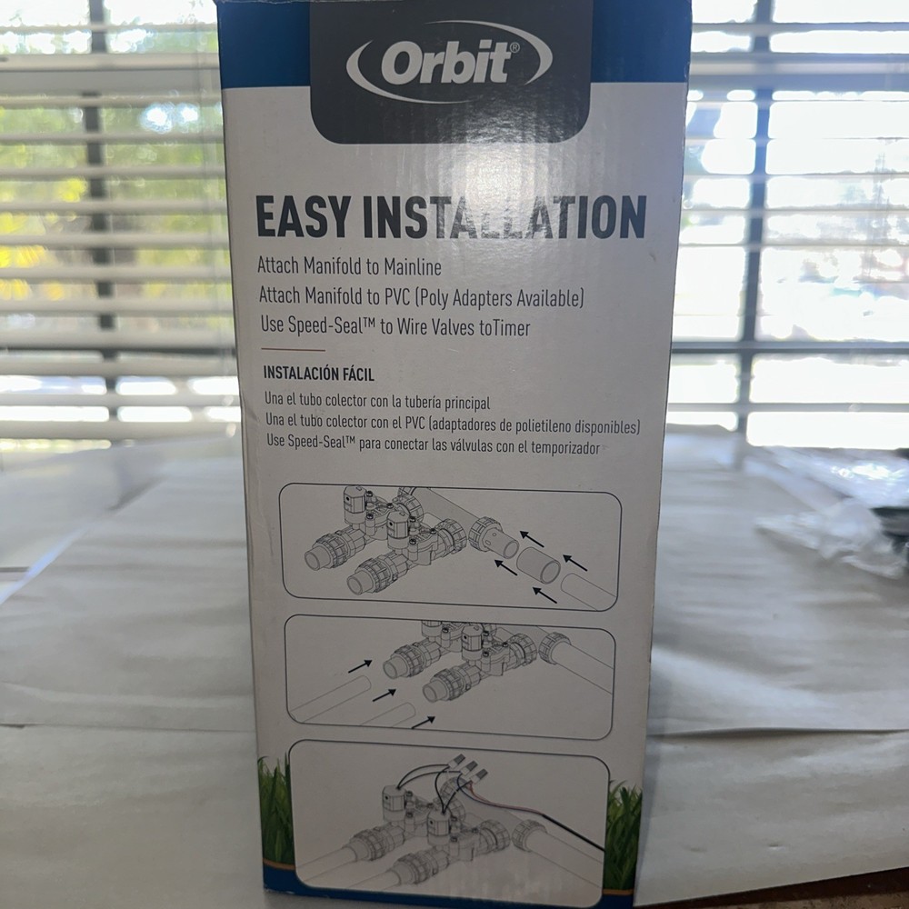 Pack Orbit #57250 Valve System Heavy Duty 2 Valves Inline Manifold Assembly S2