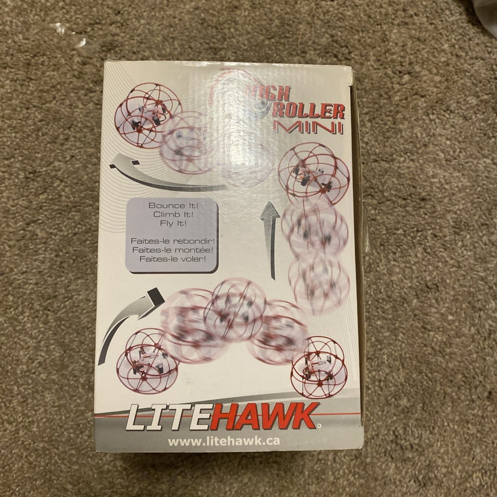 High Roller Mini Lite Hawk Drone RC Quadcopter New In Package