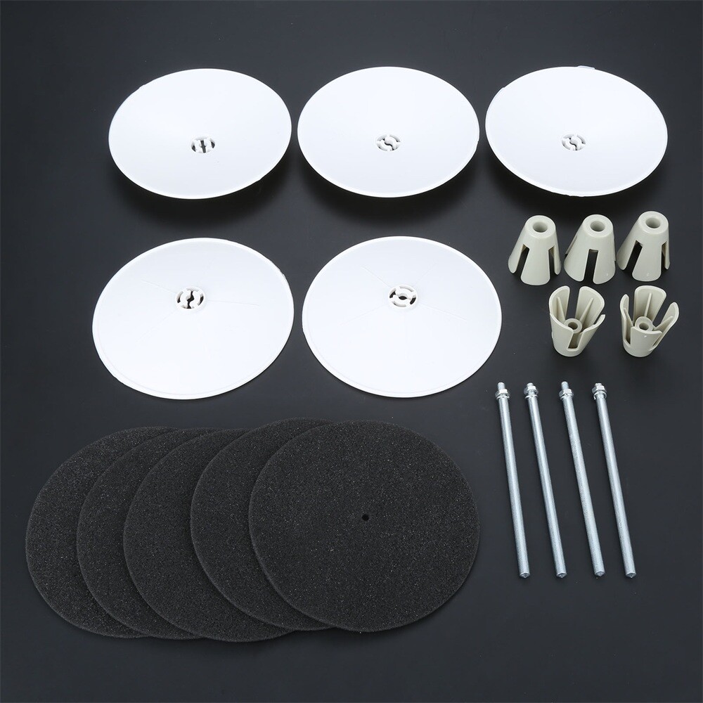 4/5pcs Sewing Machine Thread Stand Tray Kit Wire Tray Sponge/Pole/Line/Claw