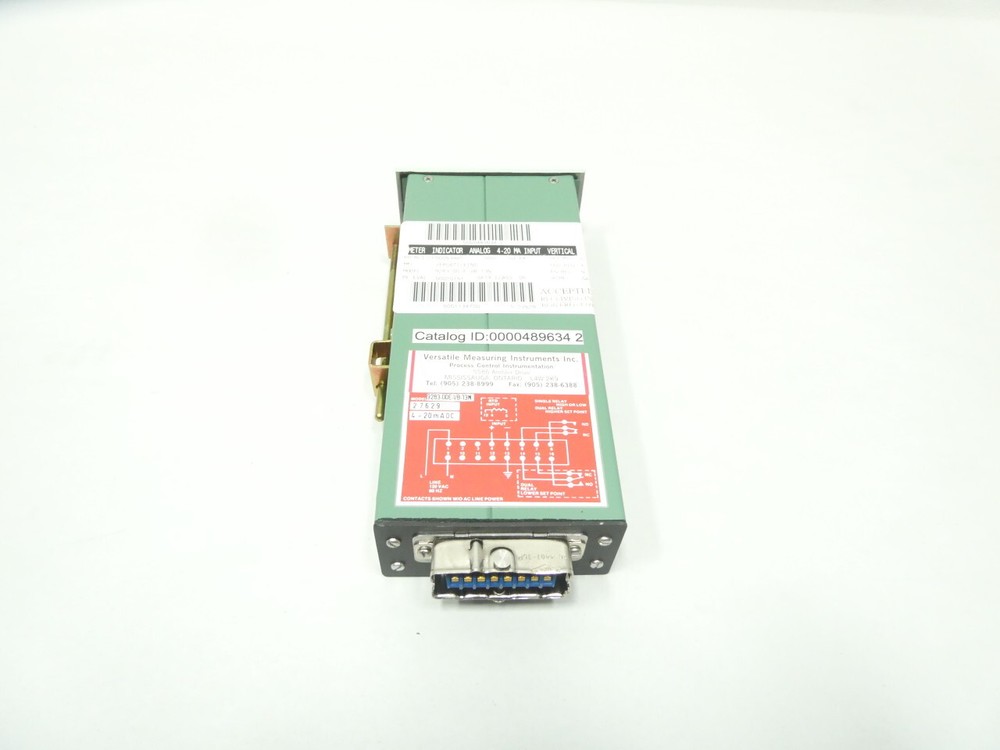 Versatile Measuring Instruments 9283-00-E-VB-13N Panel Meter 0-100c