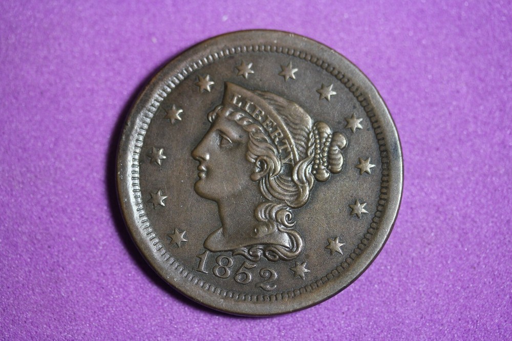 Estate Find 1852- Coronet Head Large Cent!! #K1538