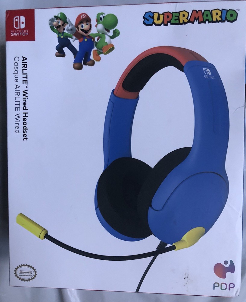 SuperMario Airlite Wired Headset