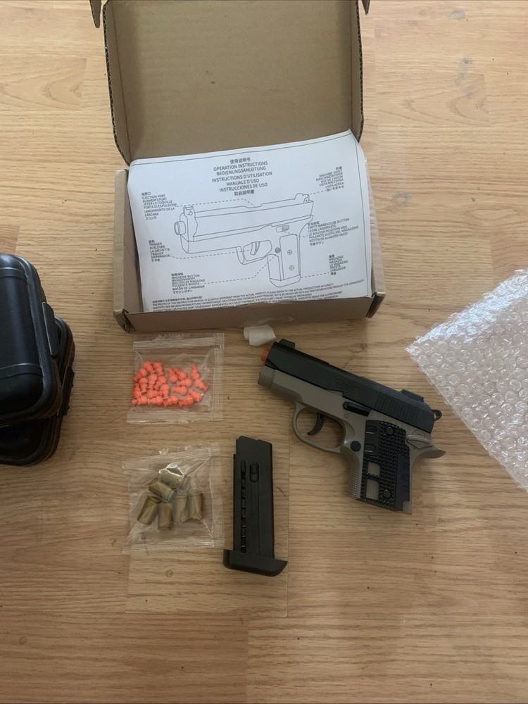 New Mini Soft Ejecting Bulletin Gun New In Box