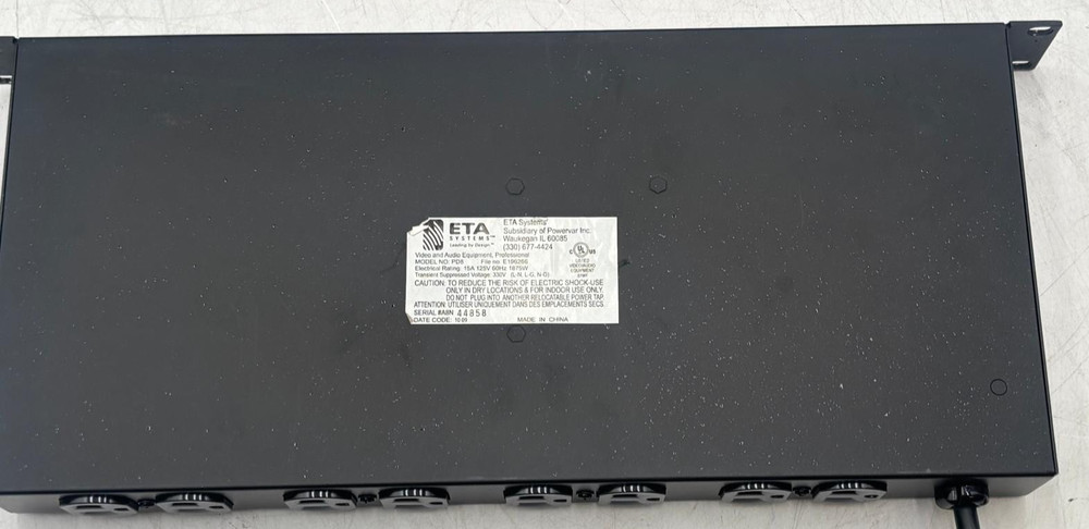 ETA PD8 Conditioned Power Distribution Unit