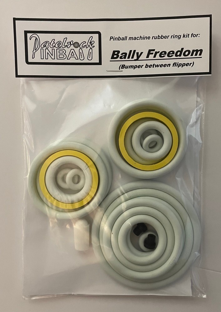 1976 Bally Freedom (4 POP BUMPER) Pinball Machine Rubber Ring Kit