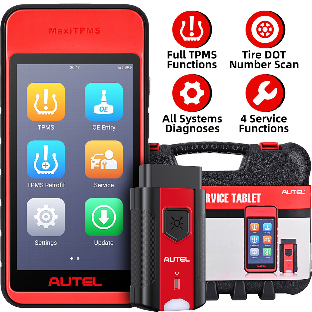 Autel MaxiTPMS ITS600E Pro Programming Tool , TPMS Relearn Activate Diagnostics