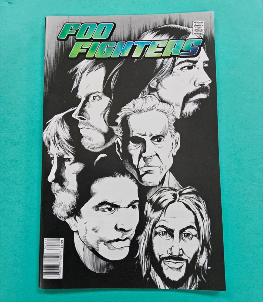 ROCK & ROLL BIOGRAPHIES Comic ~ FOO FIGHTERS ~ David Grohl ~ NEW/UNREAD