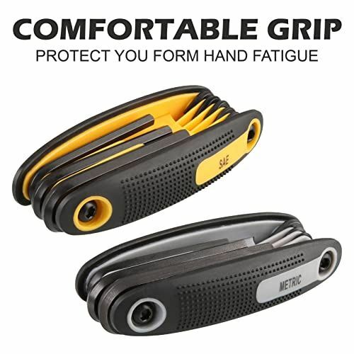 Olympia Tools 2 Piece Folding Hex Key Set, 87-144