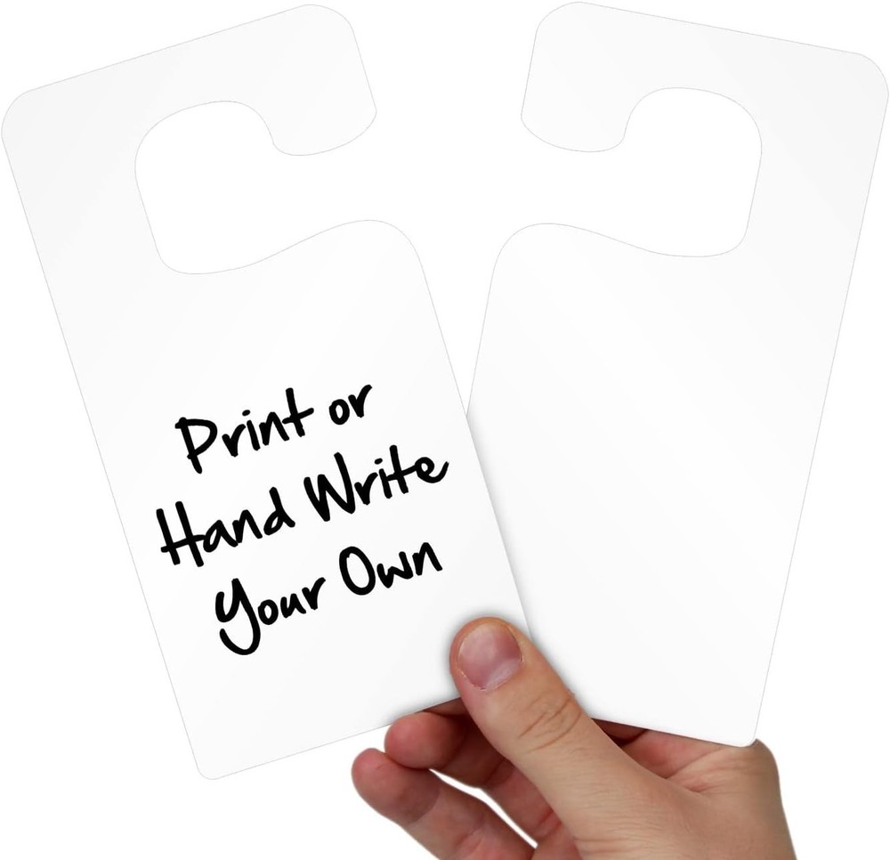 15 mil Plastic Parking Permit Tags 25 Pack