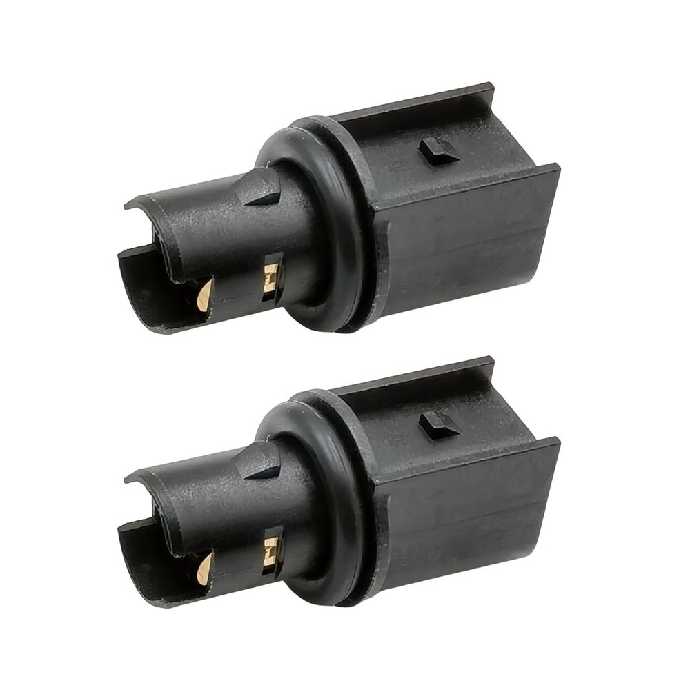 Lanphitus 2Pcs Side Marker Light Park Lamp Bulb Socket Connector Plug Pigtail...