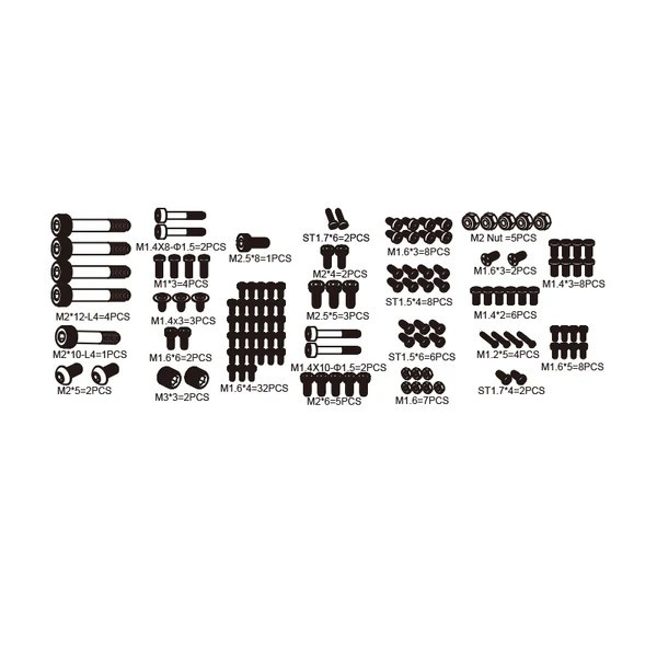 Goosky: S2 Screw Kit Set