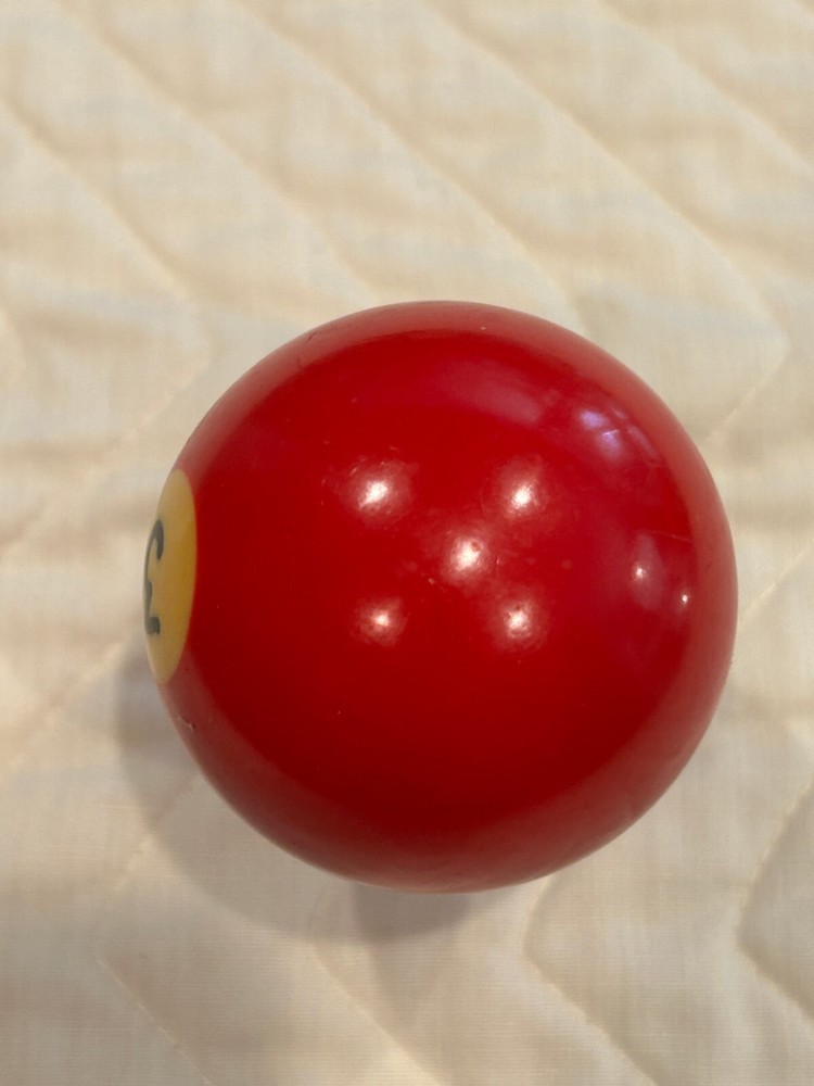 VTG Replacement Billiard Pool Ball 2 1/4" (2.25") Solid Red #3 