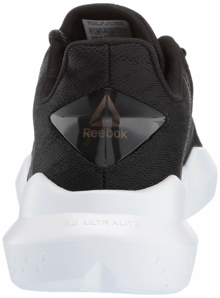 Reebok Men's Split Fuel Sneaker DV5447 Black/True Grey/White Size 10.5M