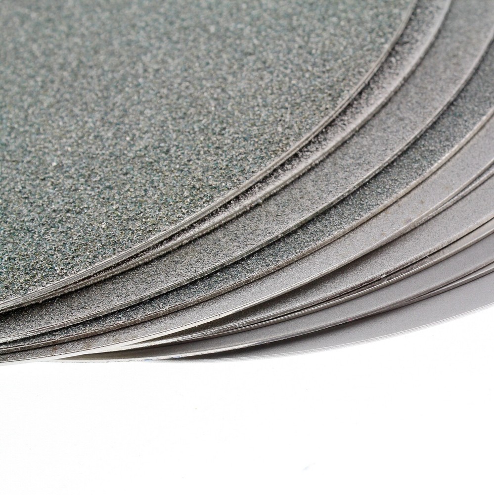 12" inch Grit 46-2000 Diamond Grinding Discs Abrasive Flat Lap Disk Stone Tools