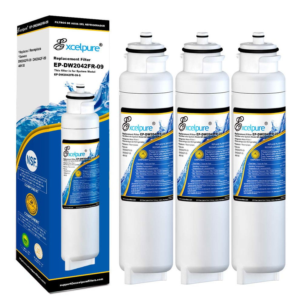 Fit For Kenmore 9310 Hisense HR6FDFF701SW HX2017FR-A Water Filter 3 Pack