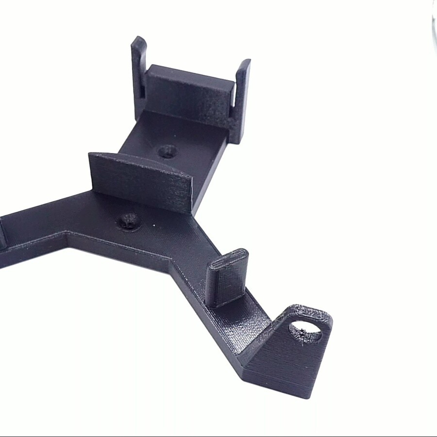 Low Profile Wall Mount for ASUS RT-AC68U WiFi Router