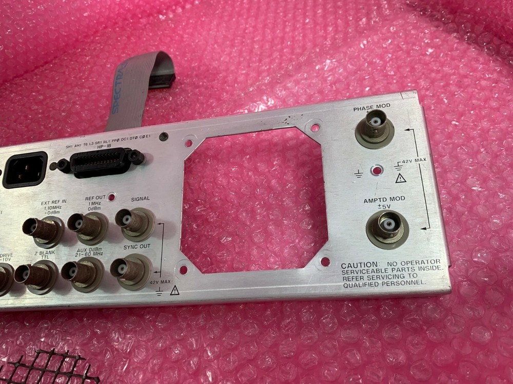 Agilent Keysight HP 3325A Function Generator Back Panel