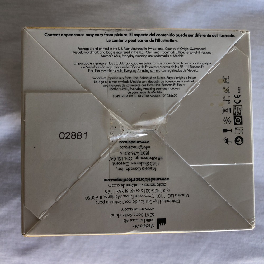 Medela Personal Fit Flex Breast Shields 24 mm New