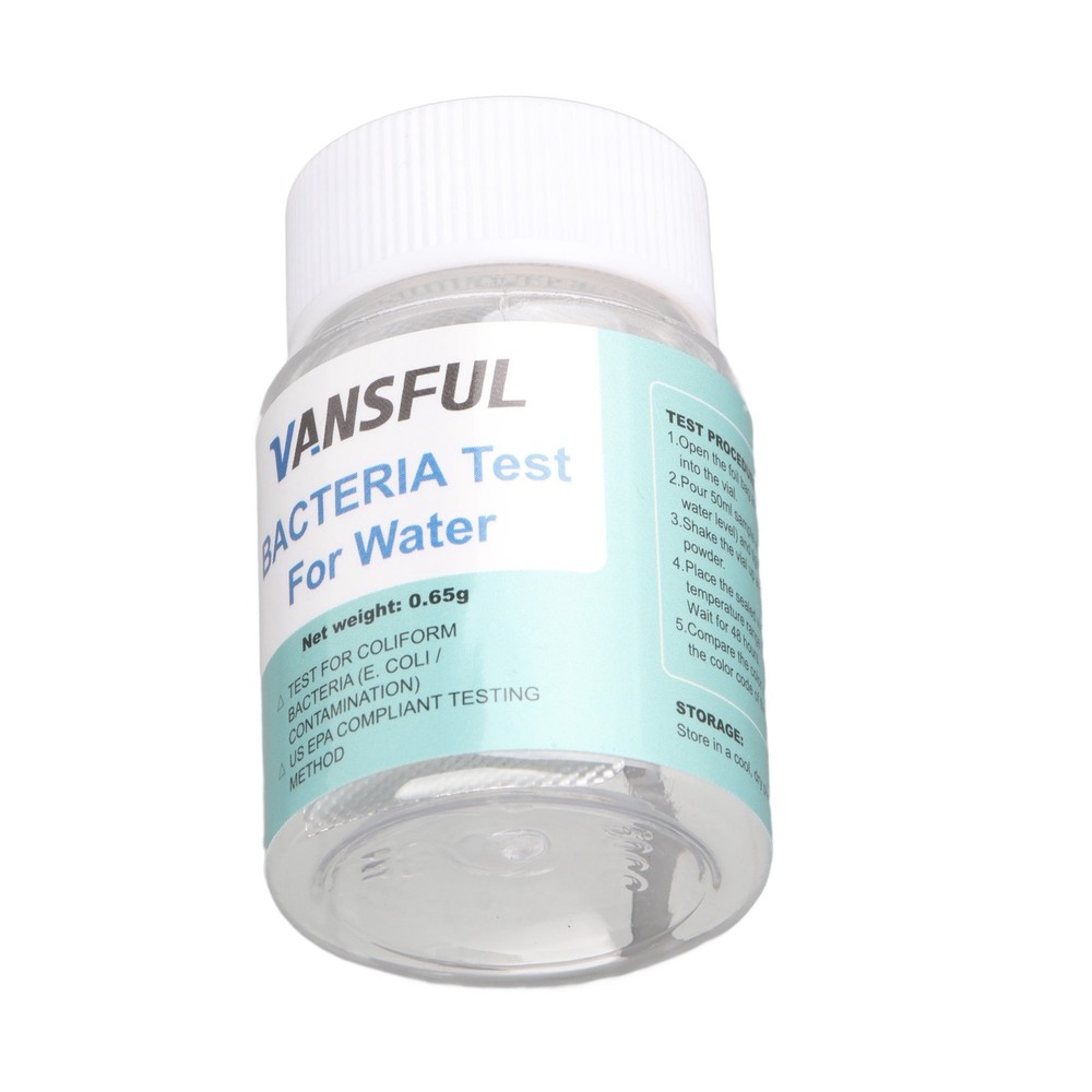Drinking Water Test Kit Instant Results Accuracy Testing Coliforms Test WT