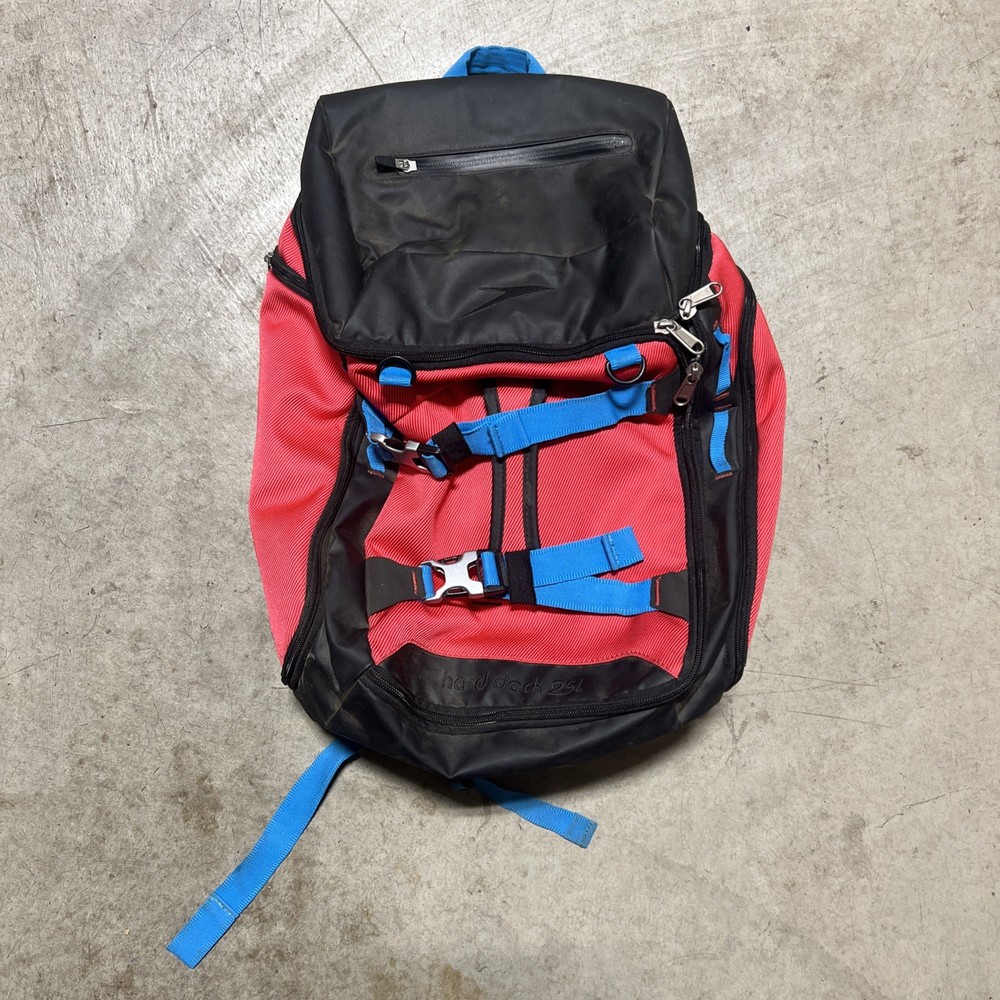 Speedo Hard Deck Backpack (25L) Multicolor Nice Condition