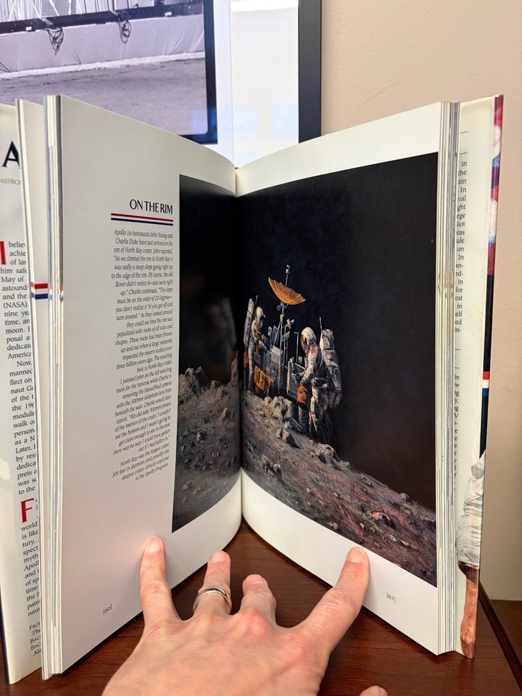 Apollo Alan Bean & Andrew Chaikin 1st Ed. SIGNED!!!!