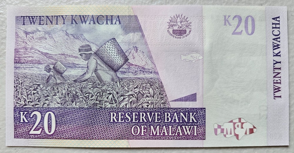 Malawi 20 Kwacha 2004 Unc