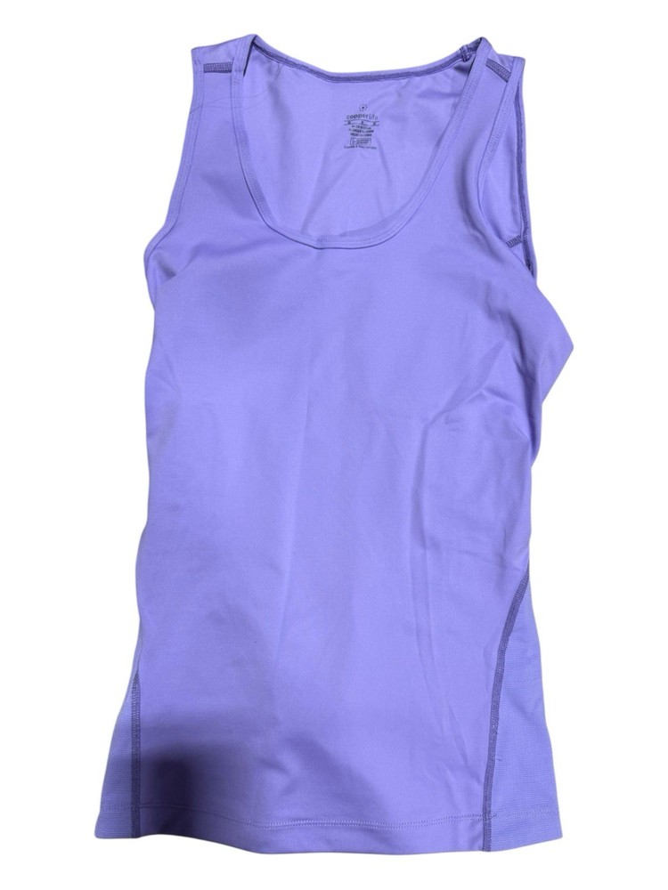 Tommie Copper Women’s Tank LAVENDER With Lower Back Support Size MEDIUM