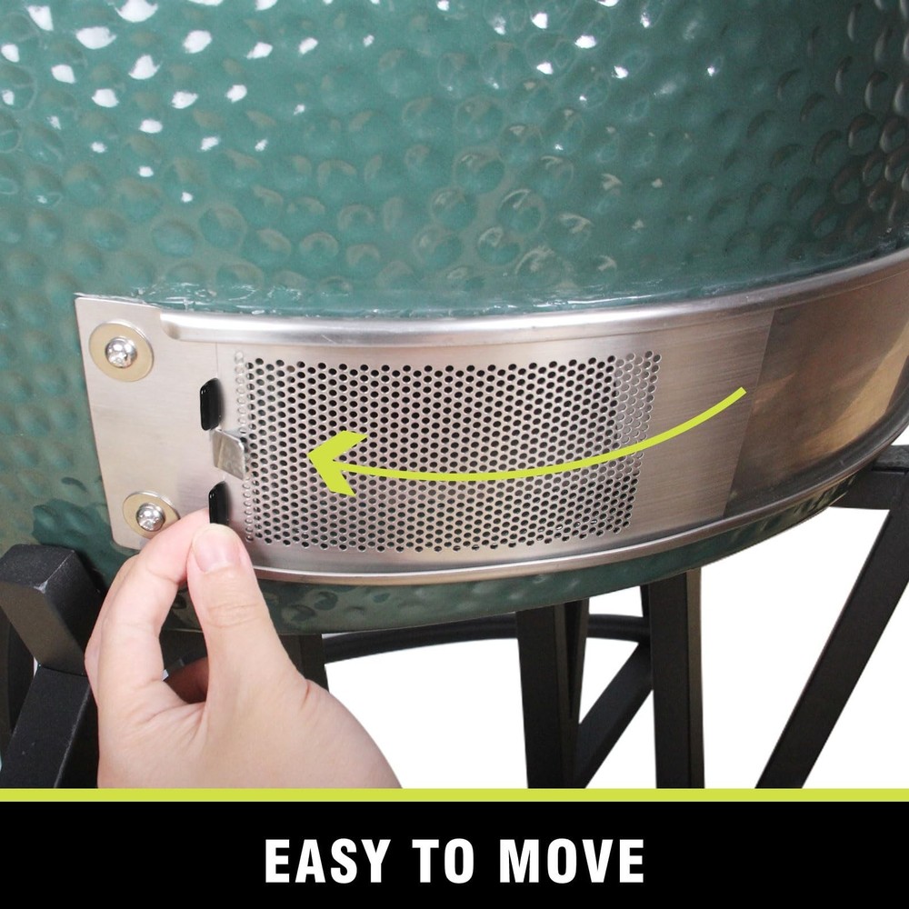 Punched Metal Mesh Screen for Extra-Large Green Egg, Bottom Vent Mesh Panel, ...