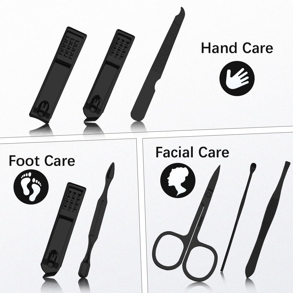 Manicure Set, Stocking Stuffers, Nail Clipper 7 in 1 Manicure Kit, Easter Kit