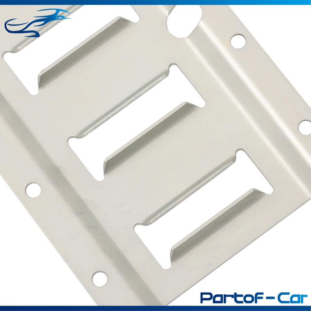 Silver 2 Pack 60" E Track Rail Sections Fit For Mounting In Trailers