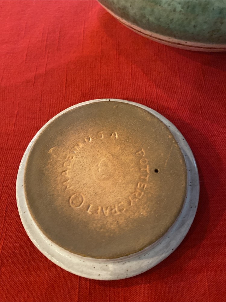 Pottery Craft Glazed Tea Pot